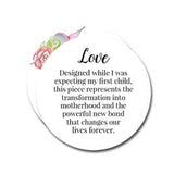 Freshie & Zero - Love Necklace (Sterling Silver Chain)