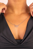18K Gold PVD Stainless Steel Angel Number Necklace