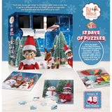 12 Days of Elf on the Shelf - Advent Calendar Jigsaw Puzzles