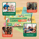 Conversation Cards for Family -  600 Conversation Starters