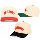 C.C MERRY Bold Letter Corduroy Trucker Cap