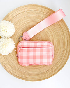 Strap Wristlet Pouch | Iris Wallet Pouch Bag with ID