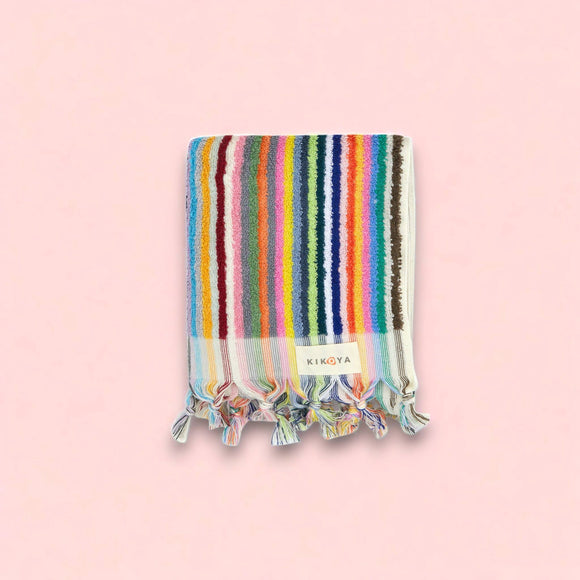 Stripe Bubble Handloomed Turkish Hand Towels 17x38