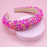 Padded Sprinkles Headband