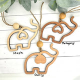 Elephant Sisterhood Story Card Ornament/Car Charm/ Bag C