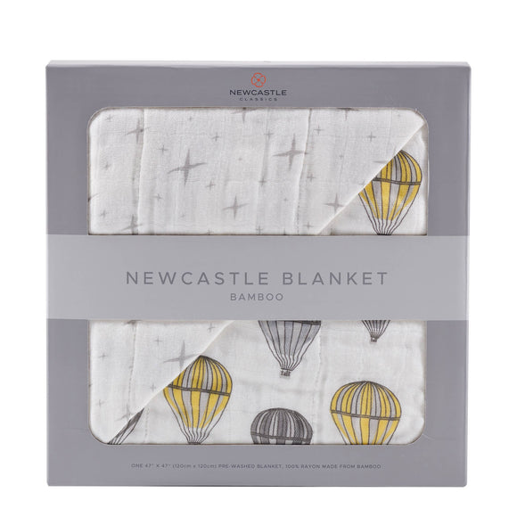 Hot Air Balloon and North Star Newcastle Blanket
