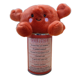 Sandy the Canned Crab - Eco-Friendly Plush w/Jokes