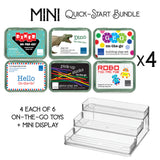 Mini Quick Start Bundle - 24 travel toys and mini display!