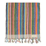 Stripe Bubble Handloomed Turkish Hand Towels 17x38" Bohemian