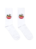 Living Royal 3D Packaged Crew Socks - Bowl of Ramen Noodles - White