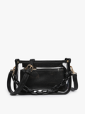 Game Day Jen & Co Clear Crossbody w/ Chain (Color Options Available)