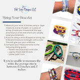 Purple and White Heishi Bead Bracelet Stack
