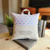 Seuss, Reading and Tablet Pillow, rainbow