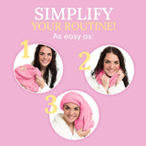 Morning Glamour Microfiber Hair Towel - Luxurious Quick Dry