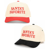 C.C SANTAS FAVORITE Letter Embroidered Trucker Cap