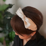 Tied Satin Side Bow Headband