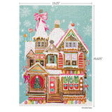 Gingerbread House 1000 Piece Christmas Puzzle