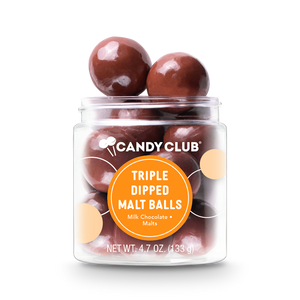 Candy Club Triple-Dipped Chocolate Malt Balls