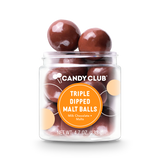 Candy Club Triple-Dipped Chocolate Malt Balls