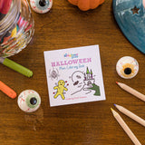 Halloween Mini Coloring Book, Halloween Gift, Boo Basket