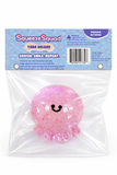 SqueezeSquad Taba Deluxe Premium Silicone Squishy Fidget Toy - Fuchsia Octopus