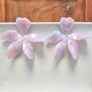 Jasmine Earrings - Enchanted Spring, Summer, Flower, Floral, Statement