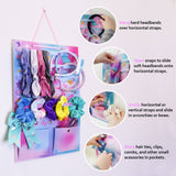 Hanging Butterfly Hair Accessories Holder Organizer