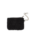 Keychain Pouch - Crystal Embellishment - Black