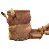 PintCuddler Cartoon Cow Ice Cream Pint Holder Kit (Includes 2 Spoons & Cookie Tray)