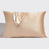 Kitsch Satin Standard Pillowcase 2pc Set (Champagne)