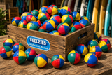 Feelzies™ Soft Touch Footbags – Large Profile - 9 Pack