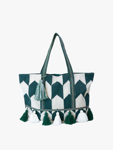 Ada Cotton Tote w/ Tassels (Options Available)