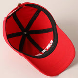 Santa Hat Text Embroidery Baseball Cap
