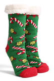 Christmas Sherpa Non-Slip Slipper Socks