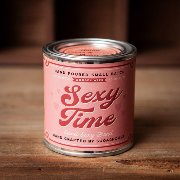 Sexy Time Soy Paint Can Candle