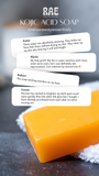 Kojic Acid Bar Soap | Turmeric Brightening Soap