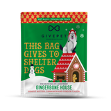 GivePet Gingerbone House Holiday Dog Treats