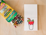 Tiny Texas Themed Illustrations Mini Coloring Book for Adult