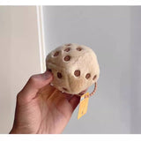 Capybara Dice Plush Keychain