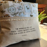 The World is Full of Magic Things, Yeats, ephemera print