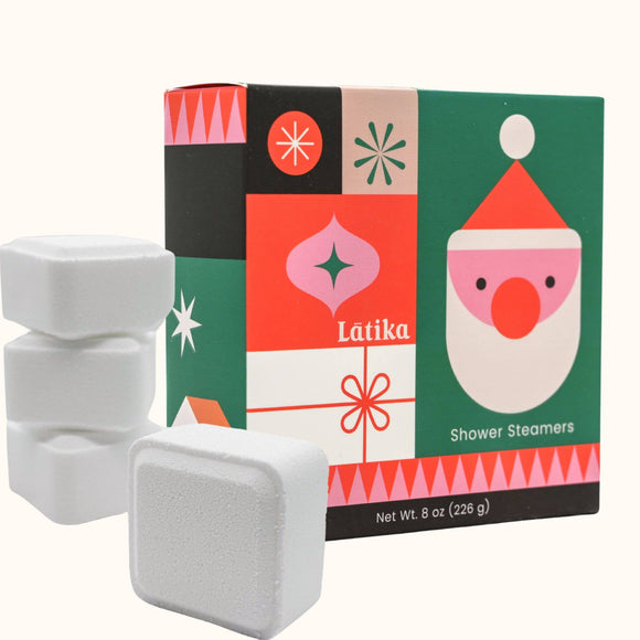 Geo Santa Shower Steamer Set - Christmas 🎅