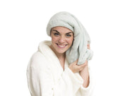 Morning Glamour Microfiber Hair Towel - Luxurious Quick Dry