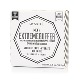 Spongellé Men's Super Buffer with Black Scrubber - 20+ Uses