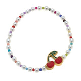Canvas Style Samantha Pearl Beaded Children's Bracelet