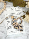 Unwritten Chapters Story Card Charm - Bereavement