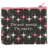 I'm Wanty Zipper Wallet
