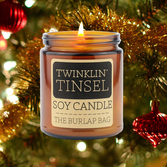 Twinklin' Tinsel - Soy Candle 9oz