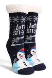 Christmas Sherpa Non-Slip Slipper Socks