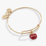 Alex & Ani Teacher 'Grow, Inspire, Love' Apple Charm Bangle