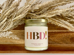 Happy Birthday Soy Candle